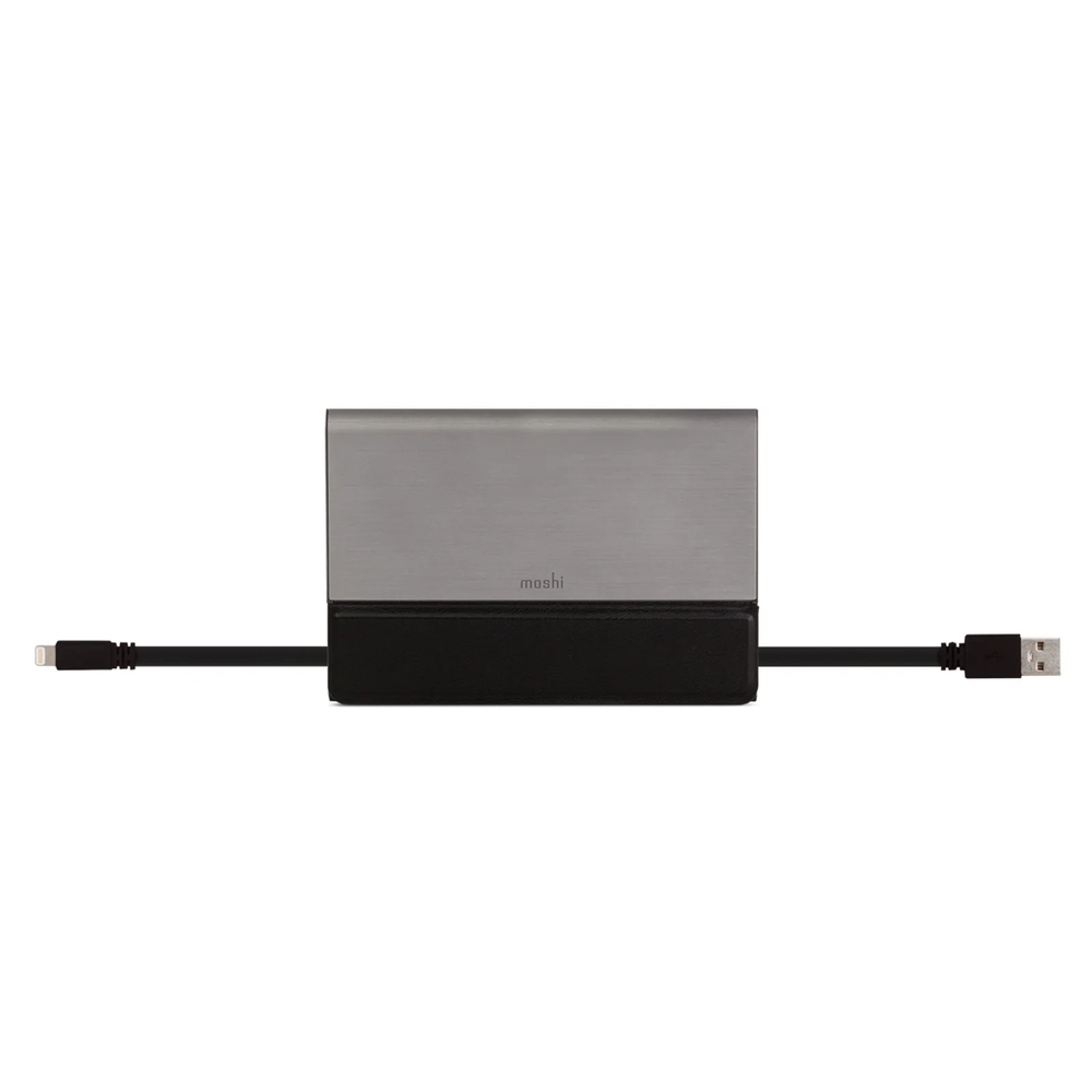 Портативный аккумулятор Moshi IonBank 5K. Емкость 5150 мАч. Цвет серый.